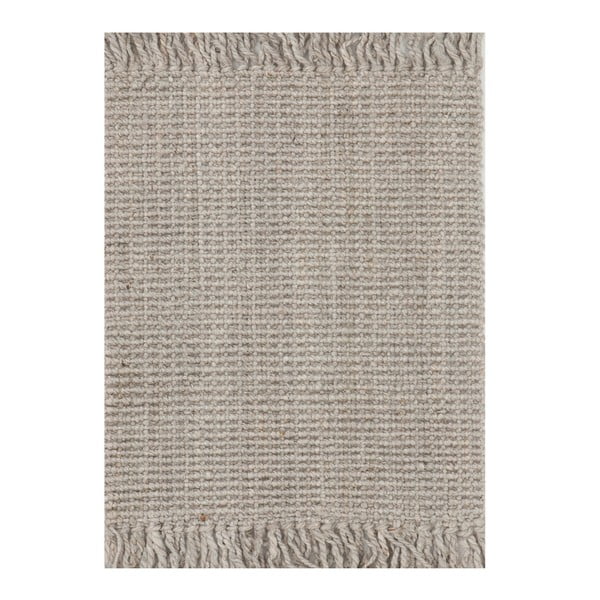 Jutový koberec Surface Silver, 130x190 cm