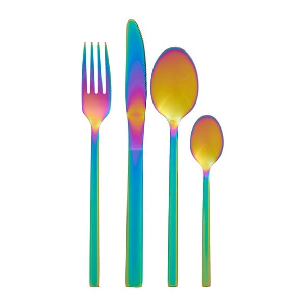 Roostevabast terasest söögiriistad 16 tk Aurora - Premier Housewares-image-1