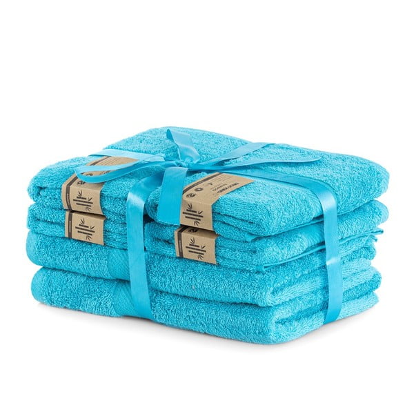 2 türkiissinise rätiku ja 4 türkiissinise rätiku komplekt. Bamby - AmeliaHome-image-1