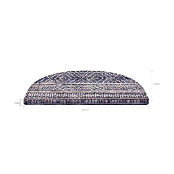 Sini-beežid trepiastmed 16 tk komplektis 20x65 cm Cottage Warmth - Vitaus-image-4