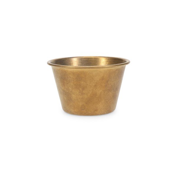 Kuldse värvi metallist serveerimiskauss 110 ml Serve - BonBistro