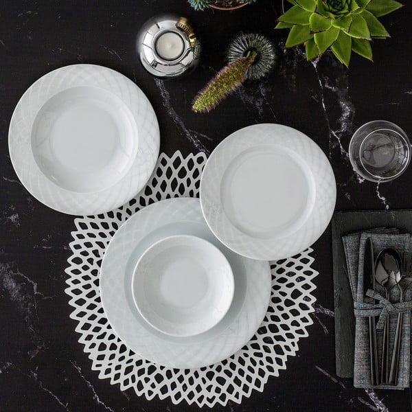 Söögikomplekt 24 tk Basic - Güral Porselen-image-1
