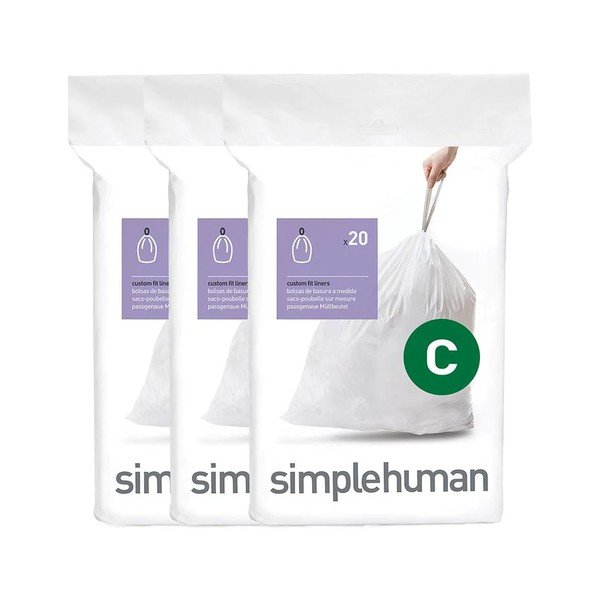 Prügikotid 60 tk 12 l C - simplehuman-image-3