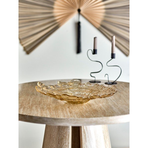 Beež klaasist kauss ø 38,5 cm Asimi - Bloomingville-image-1