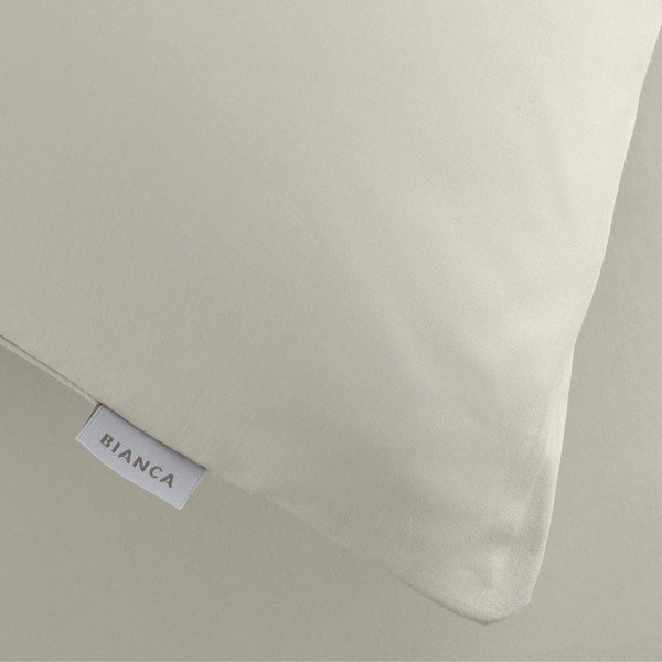 Perkal-puuvillased padjapüürid 2tk komplektis 50x75 cm Cotton Percale - Bianca-image-3