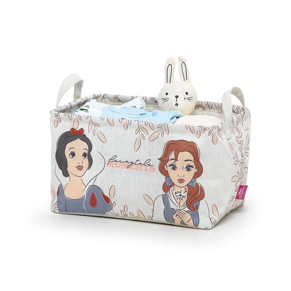Laste tekstiilist hoiukorv Princess, 32 x 23 x 19 cm Disney - Domopak