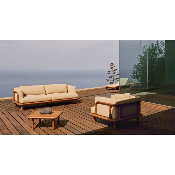 Tiikpuidust aialaud 70x70 cm Turqueta - Kave Home-image-2