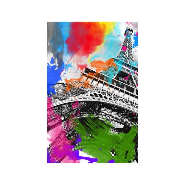 Obraz Under Eiffel Tower, 45 x 70 cm