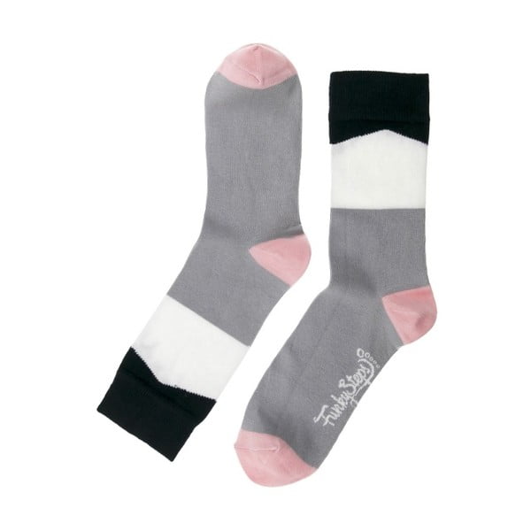 Barevné ponožky Funky Steps Strict, velikost 35 – 39