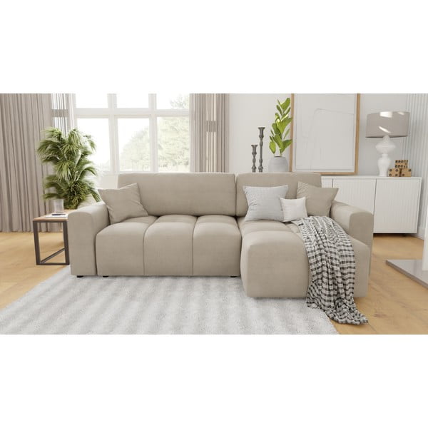 Beež nurgadiivan (muutuv) Luki - Ropez-image-1