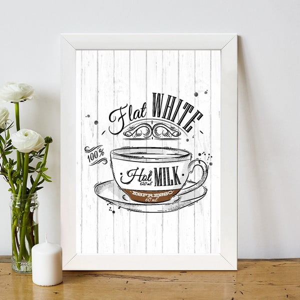 Maal 24x29 cm Flat White - Wallity-image-1