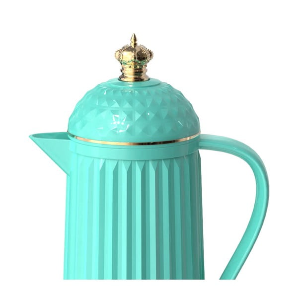 Türkiissinine termospudel 920 ml Crown – PT LIVING-image-2