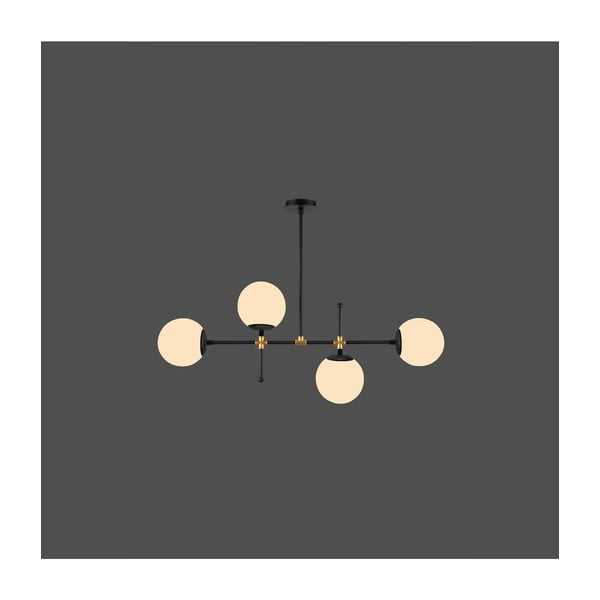 Must rippvalgusti , kõrgus 57 cm Kruva - Squid Lighting-image-1