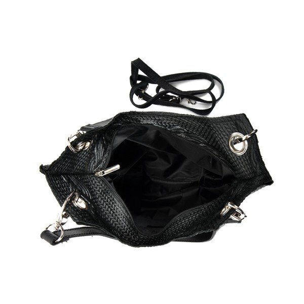 Must nahast käekott Lidia - Mangotti Bags-image-3