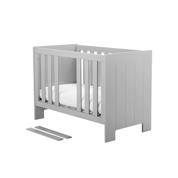 Šedá dětská variabilní postýlka Pinio Calmo, 140 x 70 cm-image-3