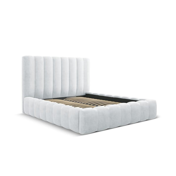 Helehall kaheinimesevoodi koos panipaigaga 180x200 cm Kelp - Micadoni Home