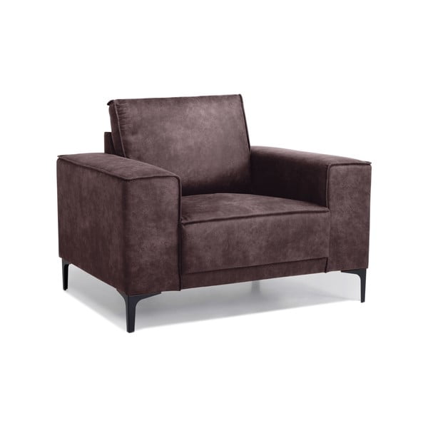 Tumepruun kunstnahast tugitool Copenhagen - Scandic