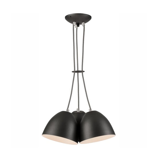 Must rippvalgusti metallist varju - LAMKUR