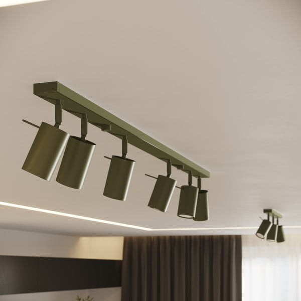 Roheline laevalgusti 6x81 cm Etna - Sollux-image-1