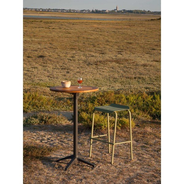 Alumiiniumist ümmargune aia söögilaud ø 68 cm Spring – Ezeis-image-1