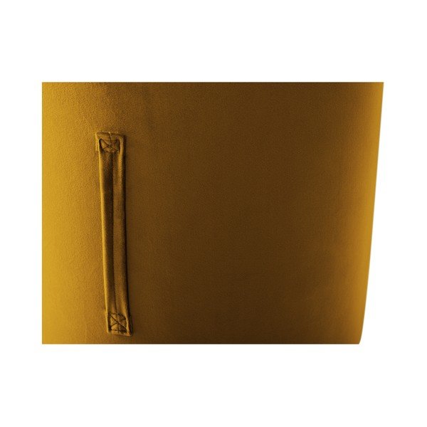 Oranž pouf , ⌀ 40 cm Fiore - Mazzini Sofas-image-3
