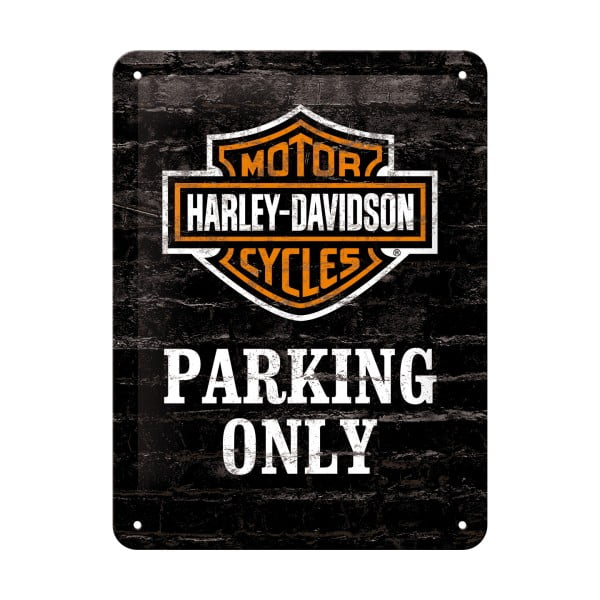 Seina dekoratiivne märk Harley-Davidson Harley-Davidson Parking Only - Postershop