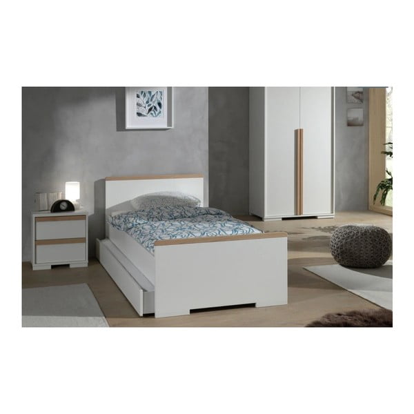 Laste valge öökapp London - Vipack-image-2