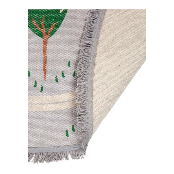 Laste käsitsi valmistatud vaip , ⌀ 120 cm Little Garden - Nattiot-image-2