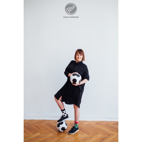 Ponožky Many Mornings Football Fan, vel. 43–46-image-3