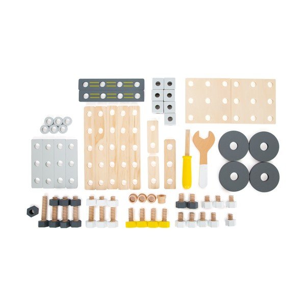 Laste puidust komplekt koos tööriistadega Miniwob - Legler-image-1