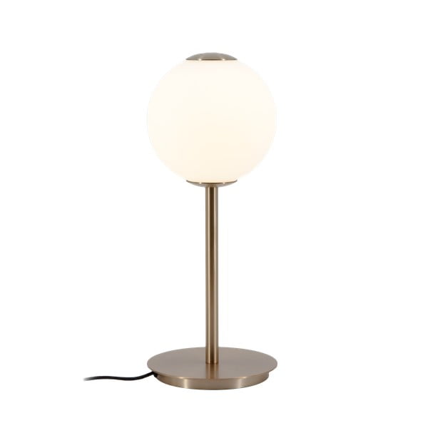Messingivärvi metallist dimmerdatav LED-lauavalgusti klaasist varjuga (kõrgus 37 cm) Audrey Table - UMAGE
