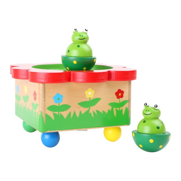 Puidust muusikaline mänguasi Frog Pond - Legler