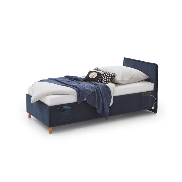 Tumesinine lastevoodi 120x200 cm Fun - Meise Möbel-image-2