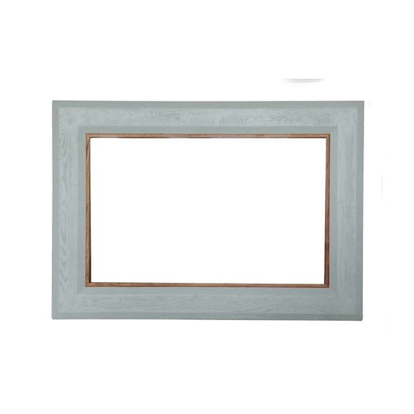 Zrcadlo v dřevěném rámu VIDA Living Monroe, 140 x 100 cm