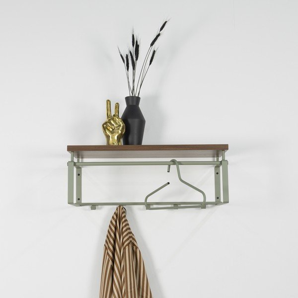 Roheline-hall metallist riiuliga seinanagi Rex - Spinder Design-image-1