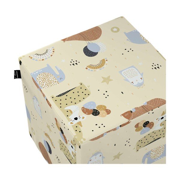 Beež laste pouf Magic - Yellow Tipi-image-1