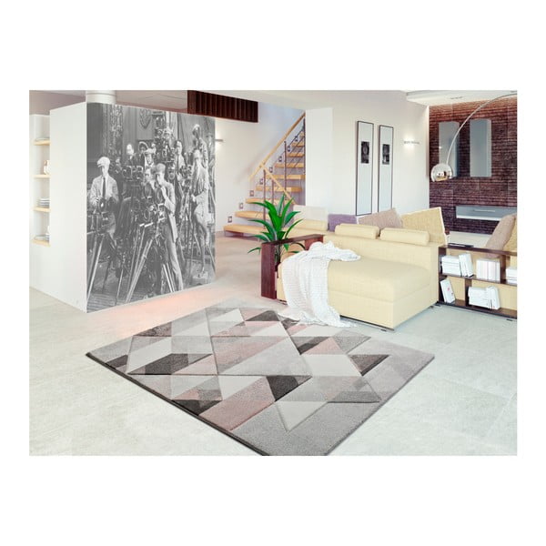 Hall ja roosa vaip Pinky Dugaro, 160 x 230 cm - Universal-image-1