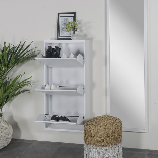 Valge metallist jalatsiriiul Billy - Spinder Design-image-1