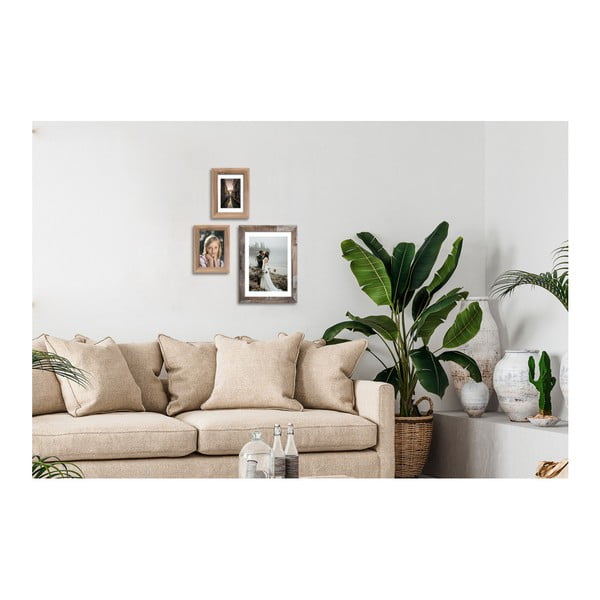 Pruun fotoraam Shabby, 34 x 44,5 cm Bergen - Styler-image-1