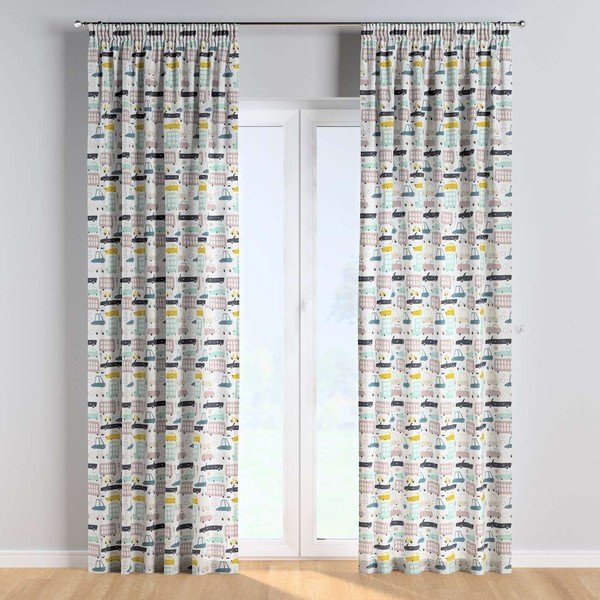 Laste kardin 260x130 cm Magic - Yellow Tipi-image-3