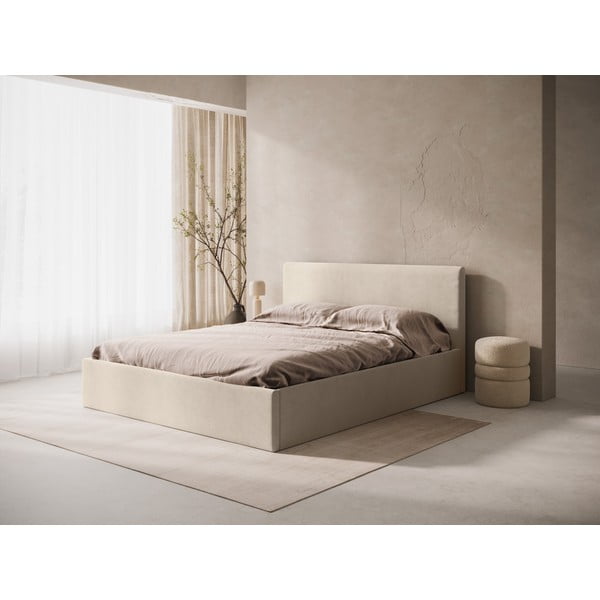 Helepruun polsterdatud voodi peats 170,5x100 cm Remo – Micadoni-image-1