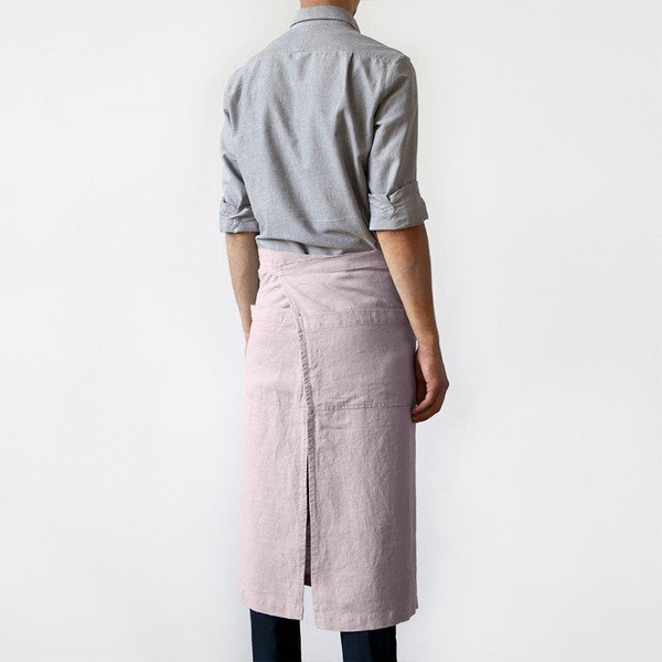 Heleroosa linane esiliin Garcon, pikkus 76 cm - Linen Tales-image-1