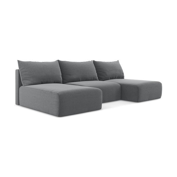 Hall sametdiivanvoodi/panipaigaga nurgadiivan (U-kujuline) Kalena - Makamii-image-2