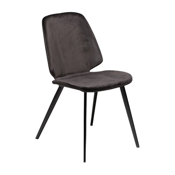 Černá jídelní židle DAN–FORM Denmark Swing Velvet