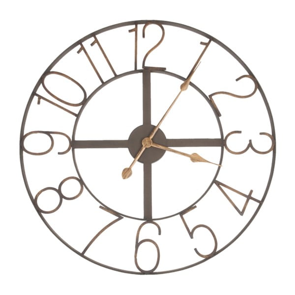 Nástěnné hodiny Clayre & Eef Permo, ⌀ 60 cm