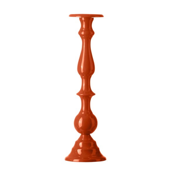 Stojan na svíčku Chunky Orange, 42 cm