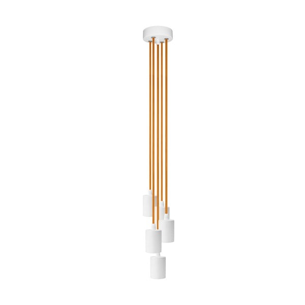 Pětice závěsných kabelů Cero, oranžová/bílá