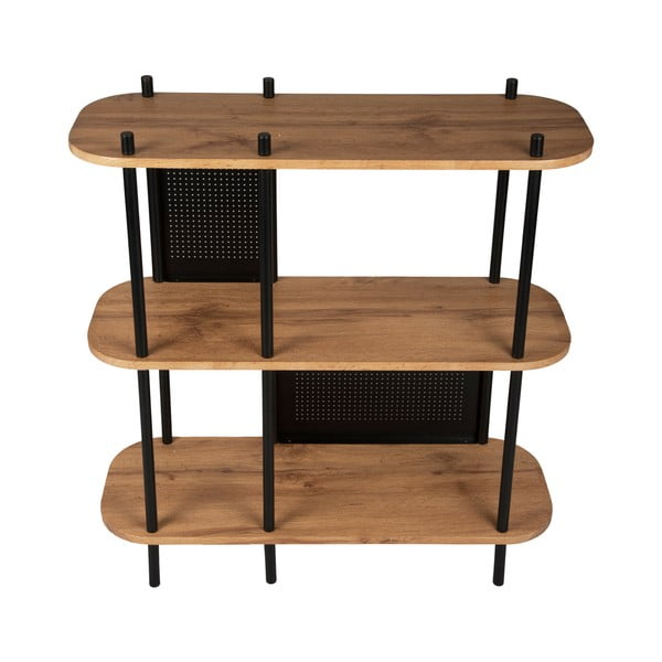 Mustast terasest riiul Sole, 80 x 83,5 cm - Leitmotiv-image-4