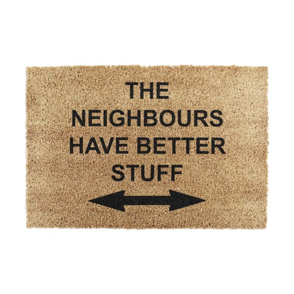 Kookoskiududest matt  40x60cm Neighbours Have Better Stuff - Artsy Doormats