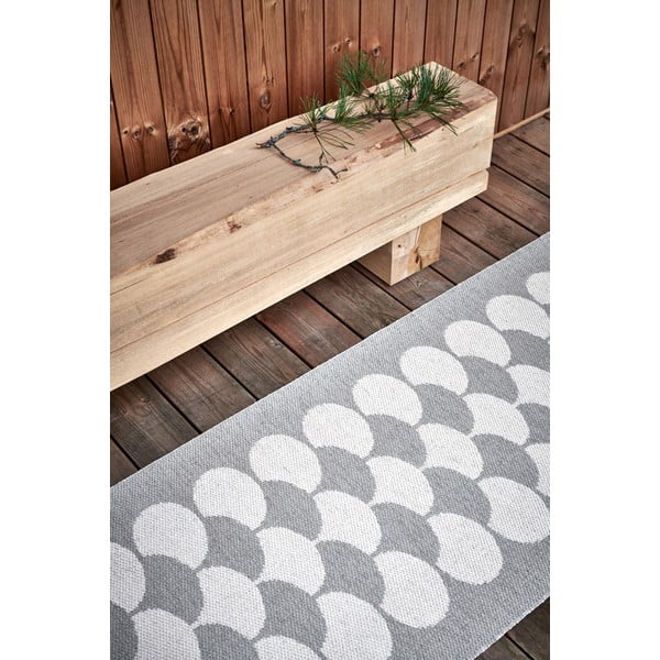 Kreem sise/välisvaip 70x150 cm Poppy Linen – Pappelina-image-1